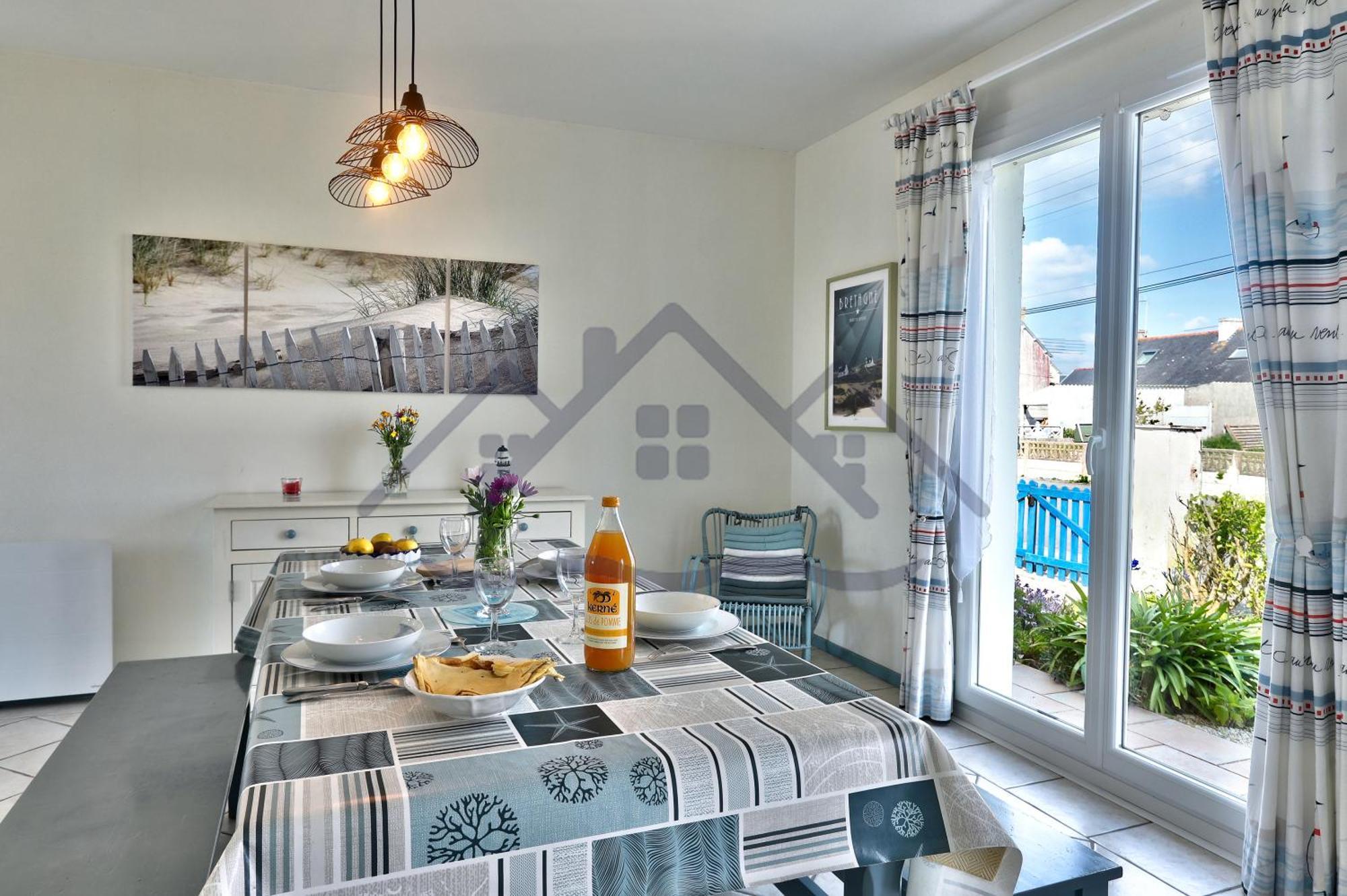 Localise - M3B - Souvenir Du Guil - Maison De Plain-Pied Avec Jardin Clos Au Guilvinec - Tout A Pied, Plages, Port, Centre, Commerces, Marche - Wif Inclus - Linge De Lit Inclus - Animaux Bienvenus Dış mekan fotoğraf