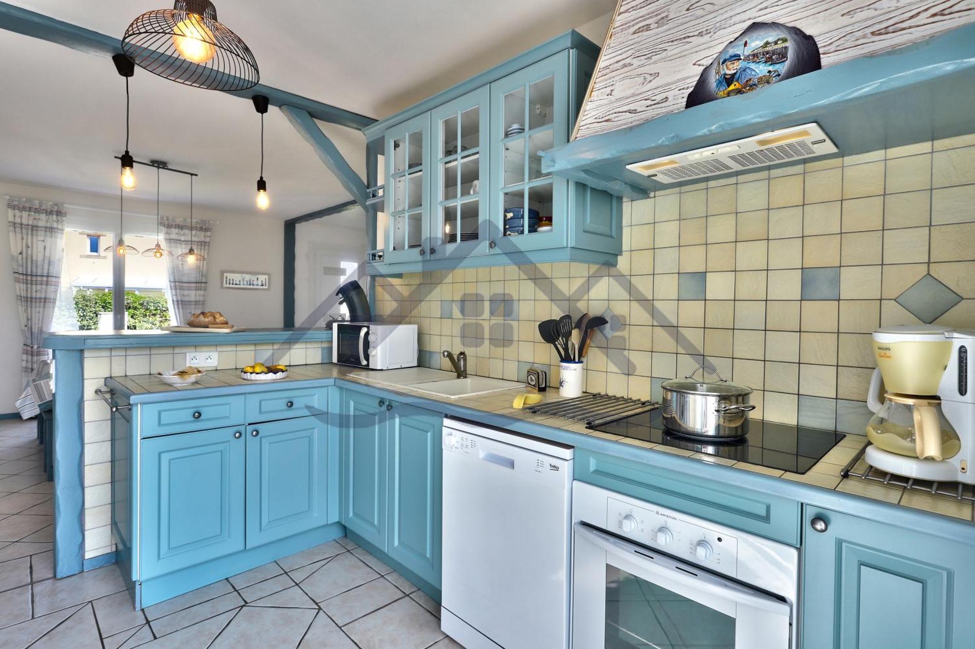 Localise - M3B - Souvenir Du Guil - Maison De Plain-Pied Avec Jardin Clos Au Guilvinec - Tout A Pied, Plages, Port, Centre, Commerces, Marche - Wif Inclus - Linge De Lit Inclus - Animaux Bienvenus Dış mekan fotoğraf
