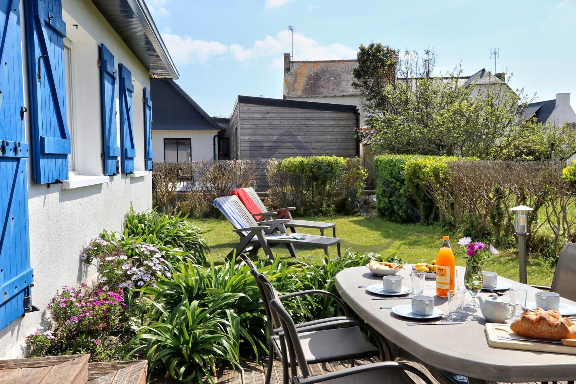 Localise - M3B - Souvenir Du Guil - Maison De Plain-Pied Avec Jardin Clos Au Guilvinec - Tout A Pied, Plages, Port, Centre, Commerces, Marche - Wif Inclus - Linge De Lit Inclus - Animaux Bienvenus Dış mekan fotoğraf