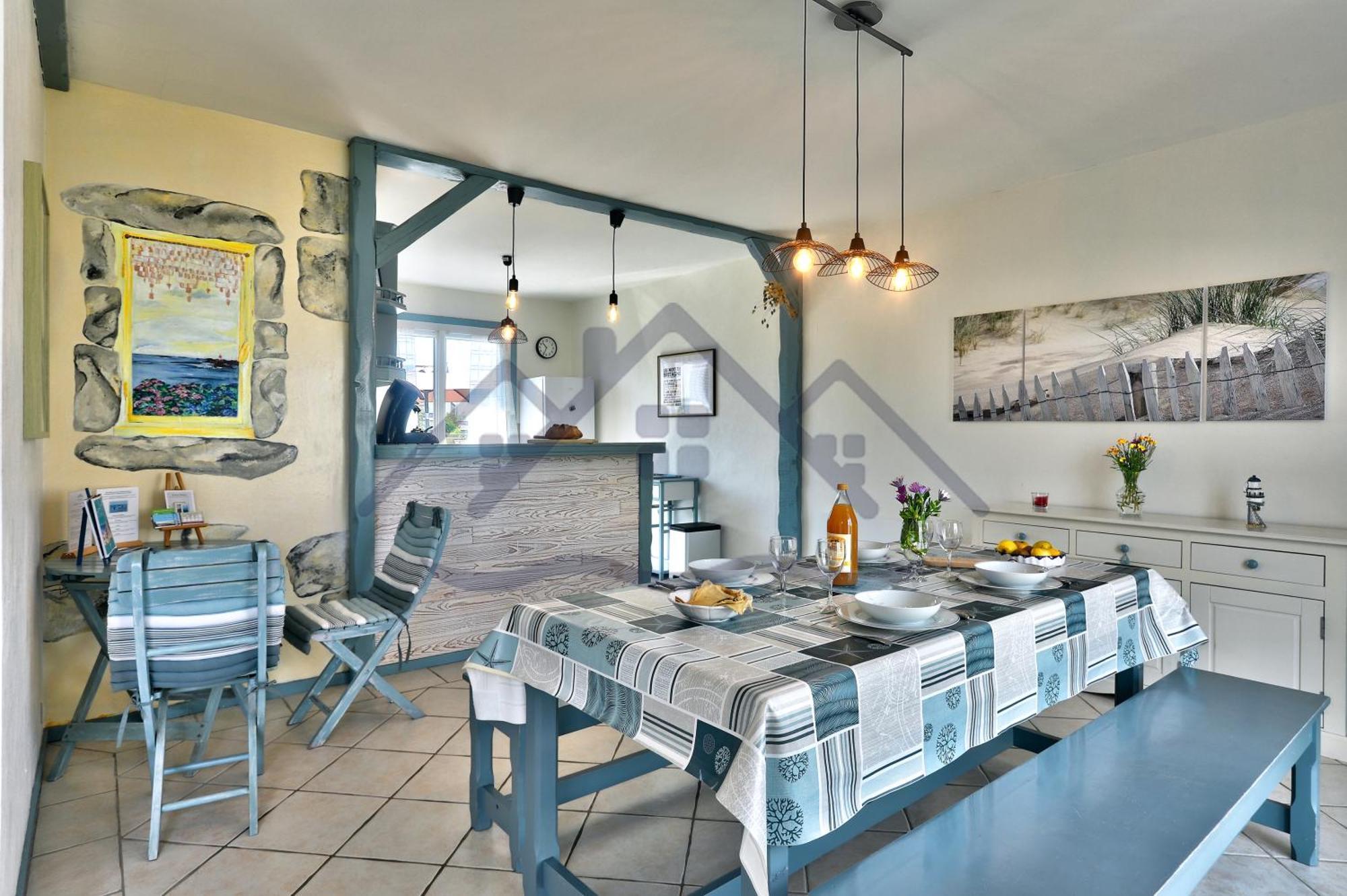 Localise - M3B - Souvenir Du Guil - Maison De Plain-Pied Avec Jardin Clos Au Guilvinec - Tout A Pied, Plages, Port, Centre, Commerces, Marche - Wif Inclus - Linge De Lit Inclus - Animaux Bienvenus Dış mekan fotoğraf