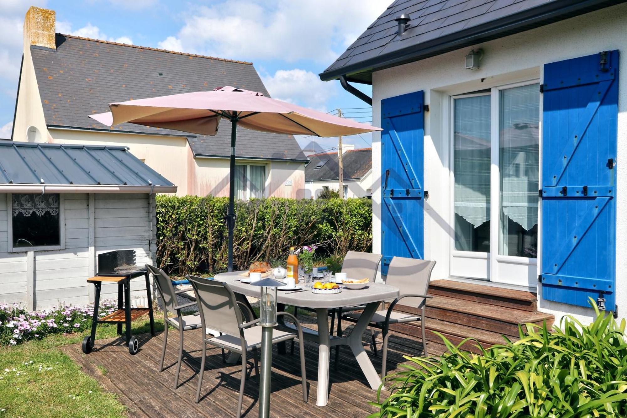Localise - M3B - Souvenir Du Guil - Maison De Plain-Pied Avec Jardin Clos Au Guilvinec - Tout A Pied, Plages, Port, Centre, Commerces, Marche - Wif Inclus - Linge De Lit Inclus - Animaux Bienvenus Dış mekan fotoğraf