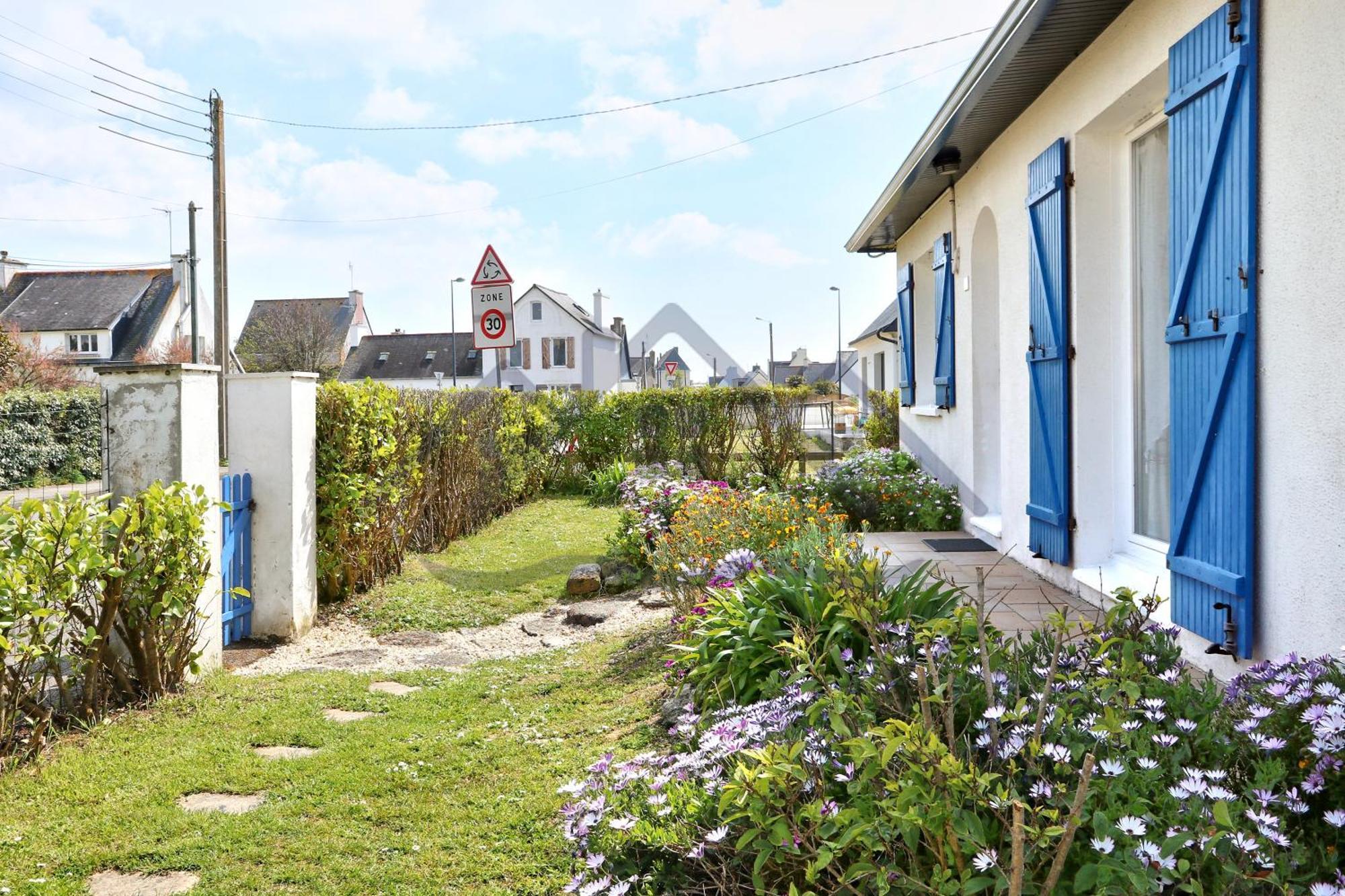 Localise - M3B - Souvenir Du Guil - Maison De Plain-Pied Avec Jardin Clos Au Guilvinec - Tout A Pied, Plages, Port, Centre, Commerces, Marche - Wif Inclus - Linge De Lit Inclus - Animaux Bienvenus Dış mekan fotoğraf